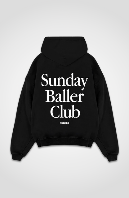 SUNDAY BALLER CLUB OVERSIZED HOODIE