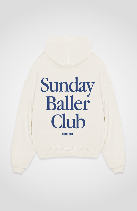 SUNDAY BALLER CLUB OVERSIZED HOODIE