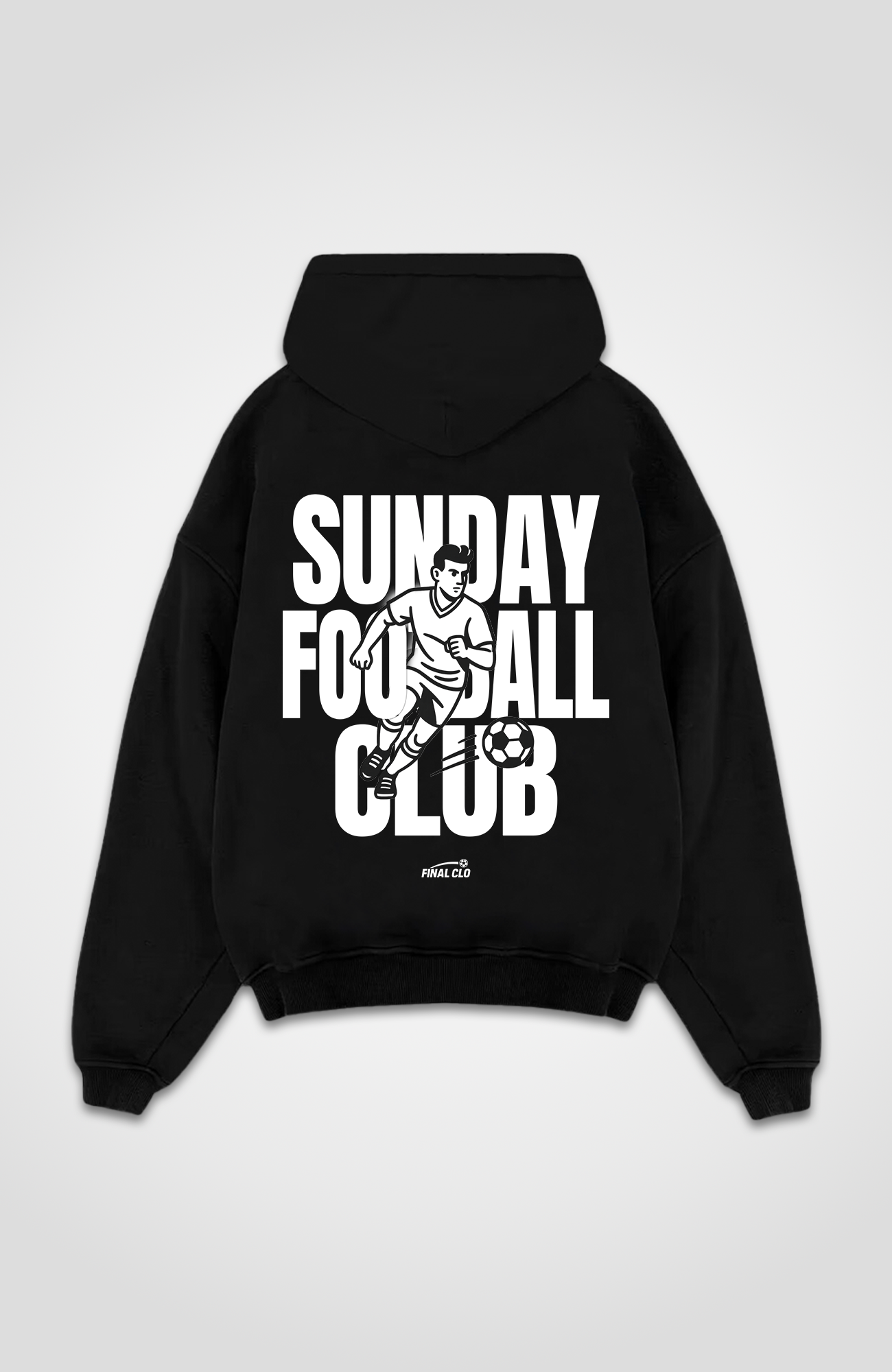 SUNDAY FOOTBALL CLUB OVERSIZED HOODIE