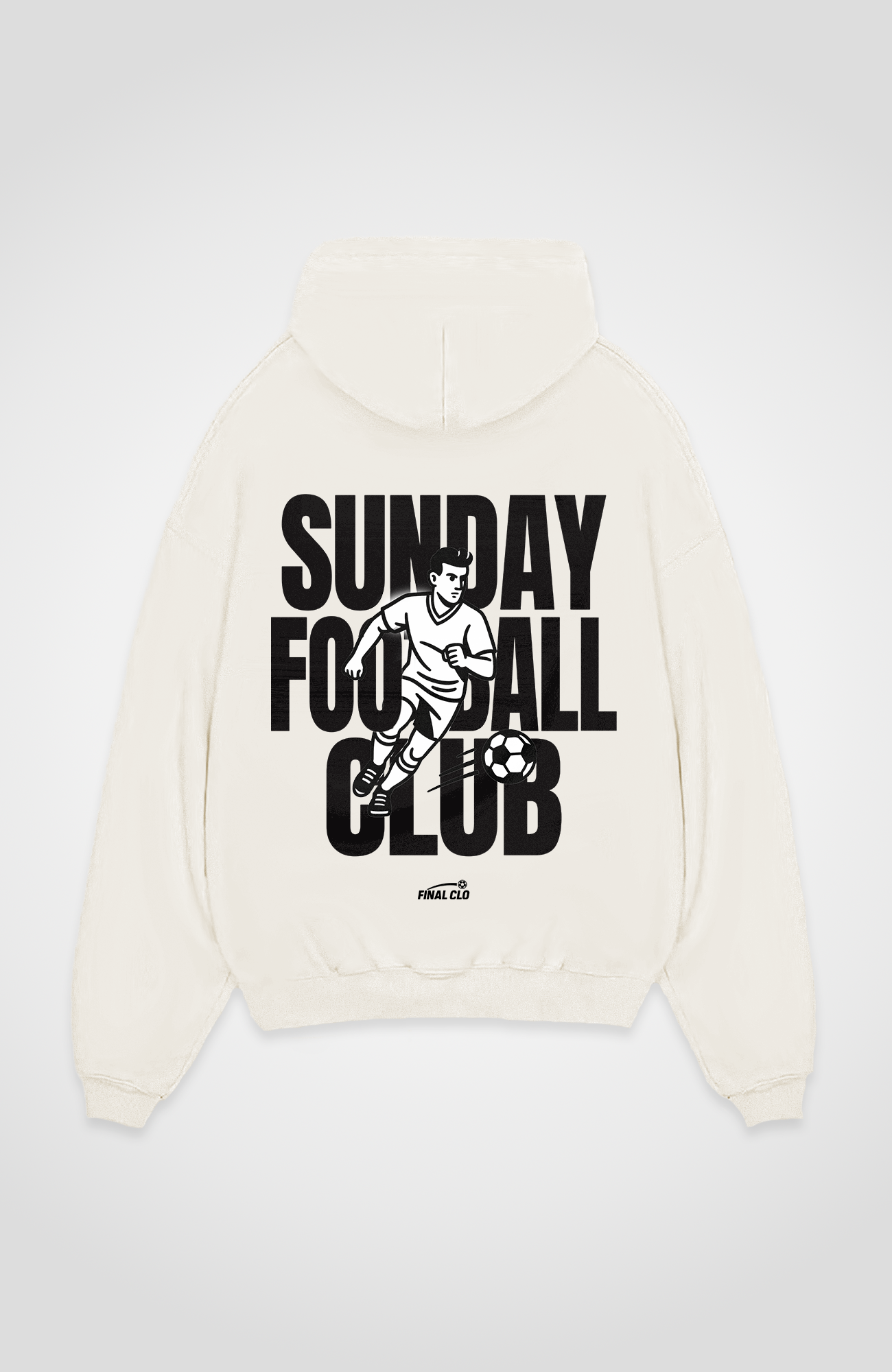 SUNDAY FOOTBALL CLUB OVERSIZED HOODIE