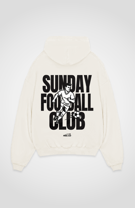 SUNDAY FOOTBALL CLUB OVERSIZED HOODIE