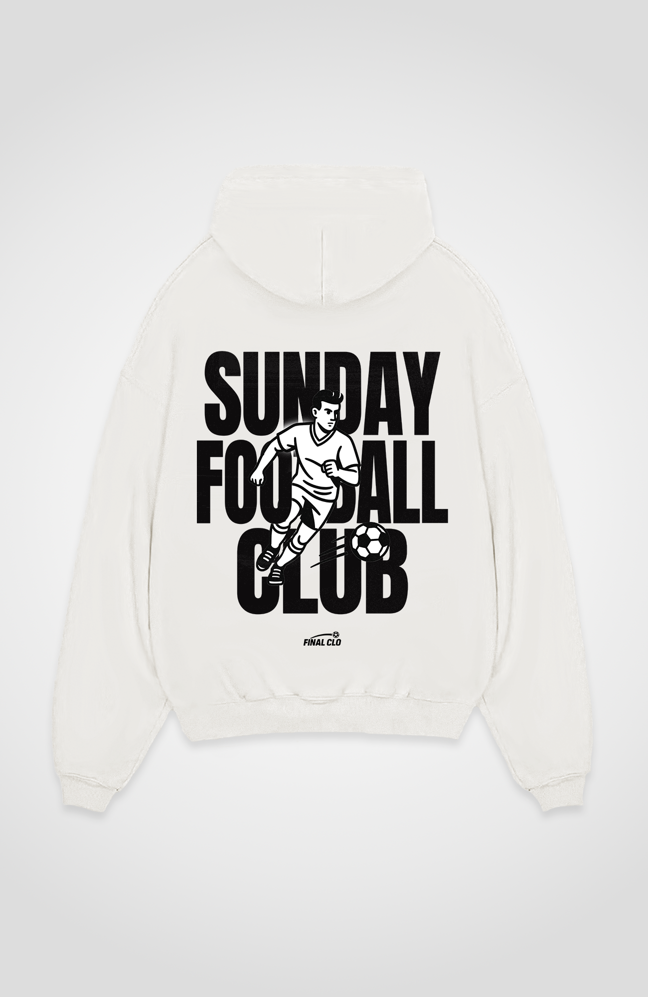 SUNDAY FOOTBALL CLUB OVERSIZED HOODIE