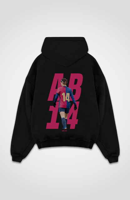 AB 14 FOOTBALL MERCH OVERSIZED HOODIE