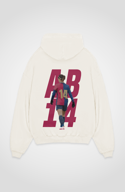 AB 14 FOOTBALL MERCH OVERSIZED HOODIE