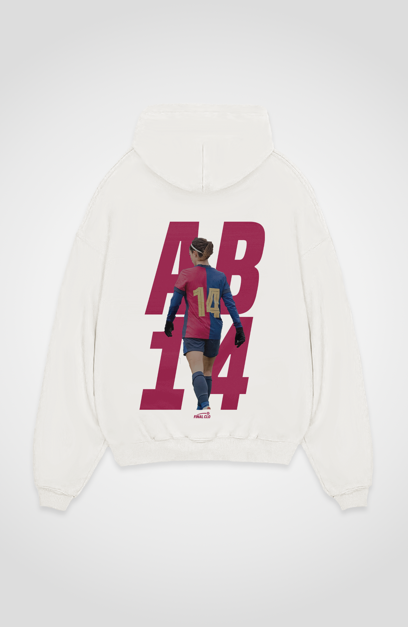 AB 14 FOOTBALL MERCH OVERSIZED HOODIE
