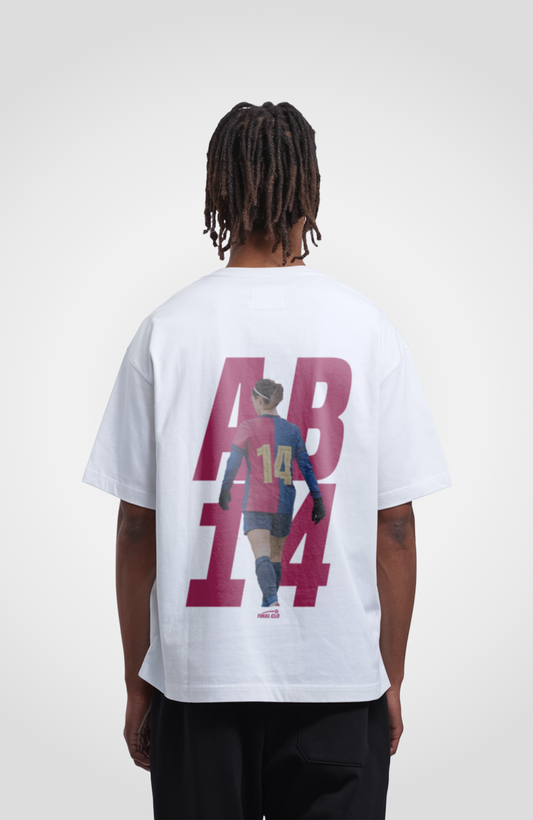 AB 14 FOOTBALL MERCH OVERSIZED SHIRT