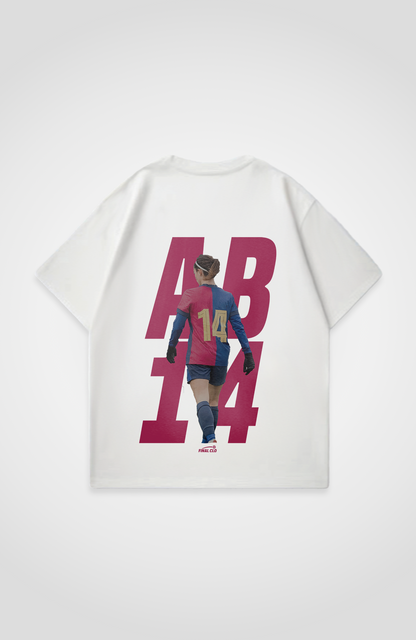 AB 14 FOOTBALL MERCH OVERSIZED SHIRT