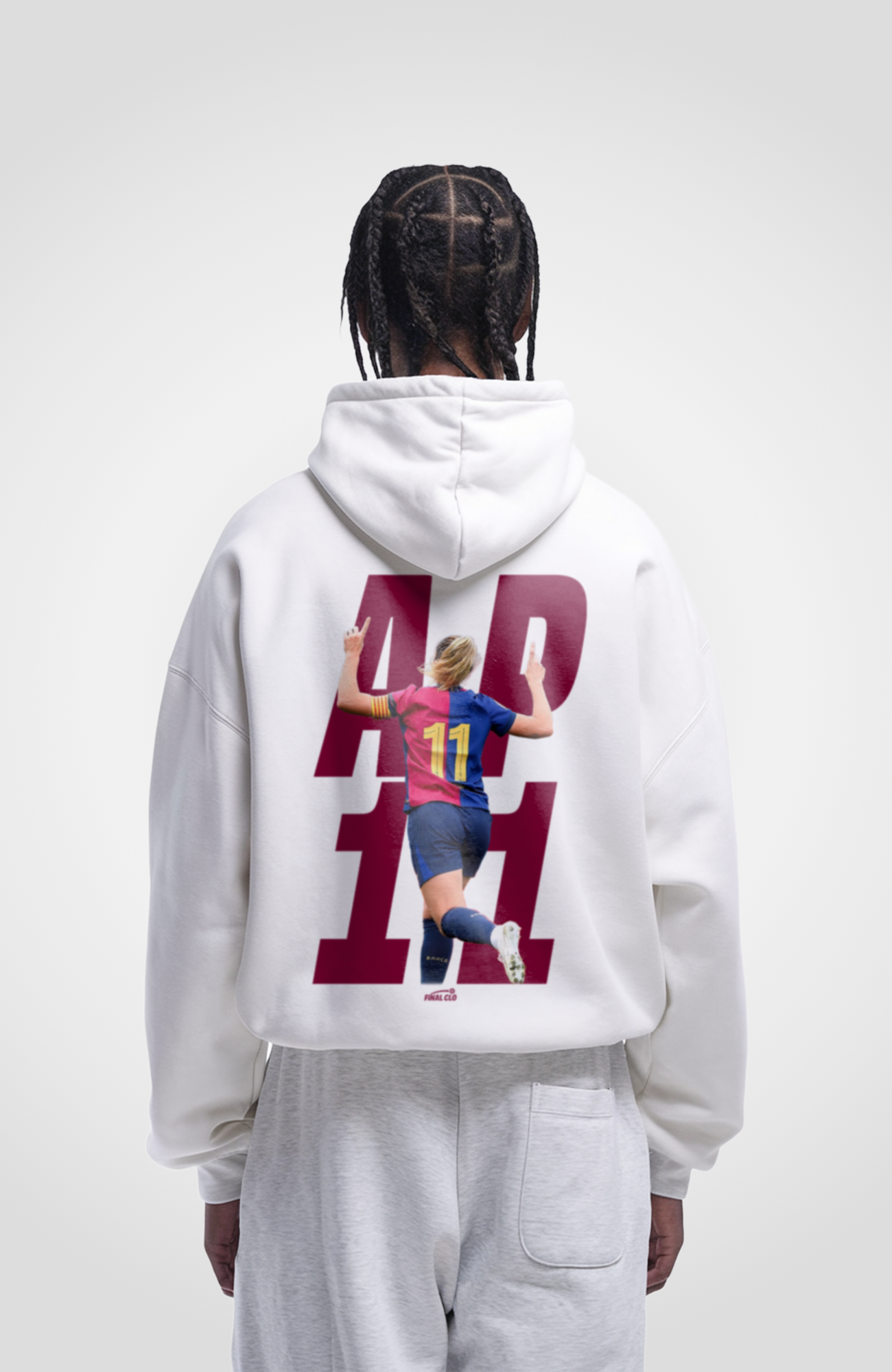 AP 21 FOOTBALL MERCH OVERSIZED HOODIE