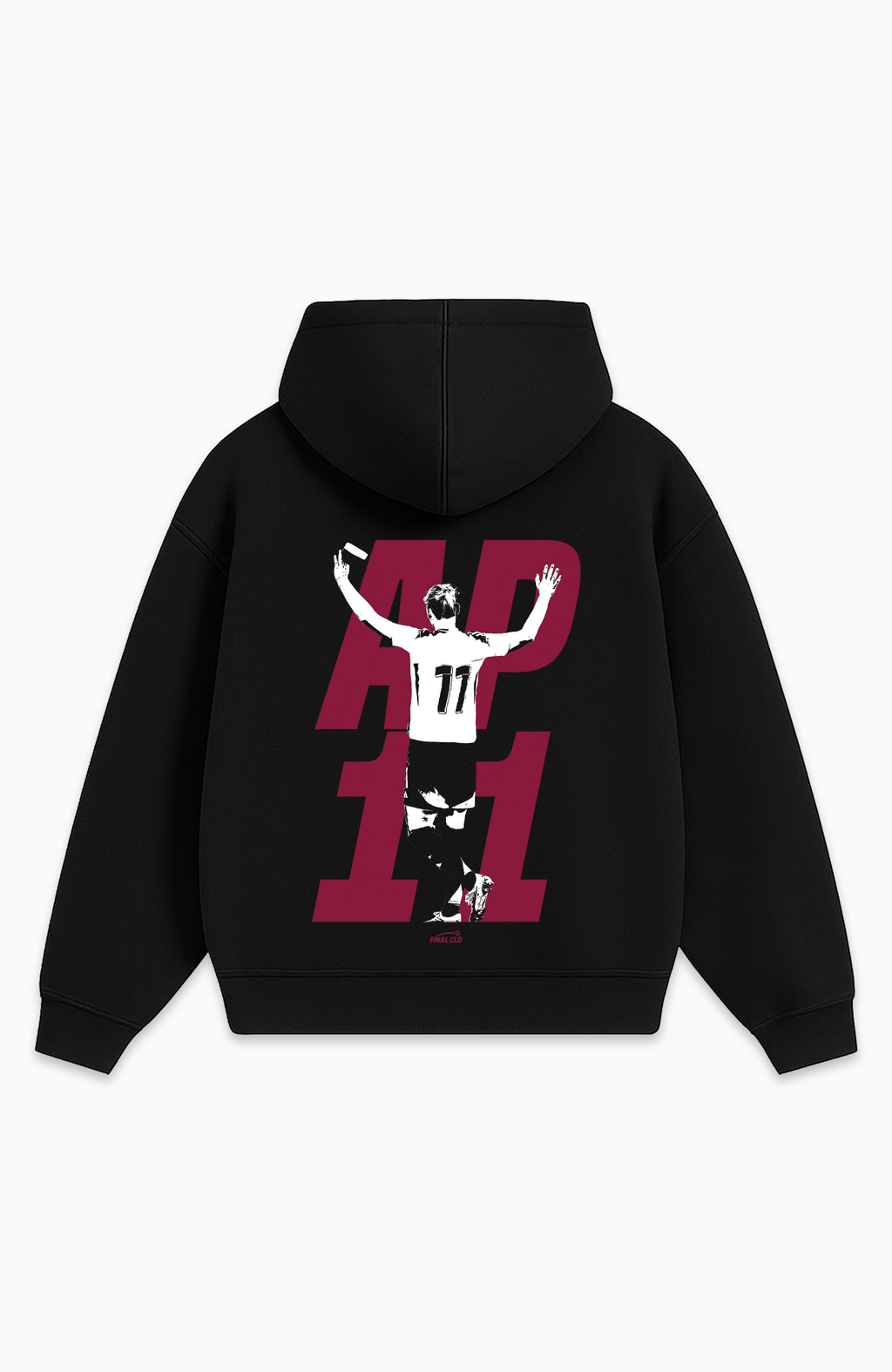 AP 11 WOMANS FOOTBALL MERCH OVERSIZED HOODIE
