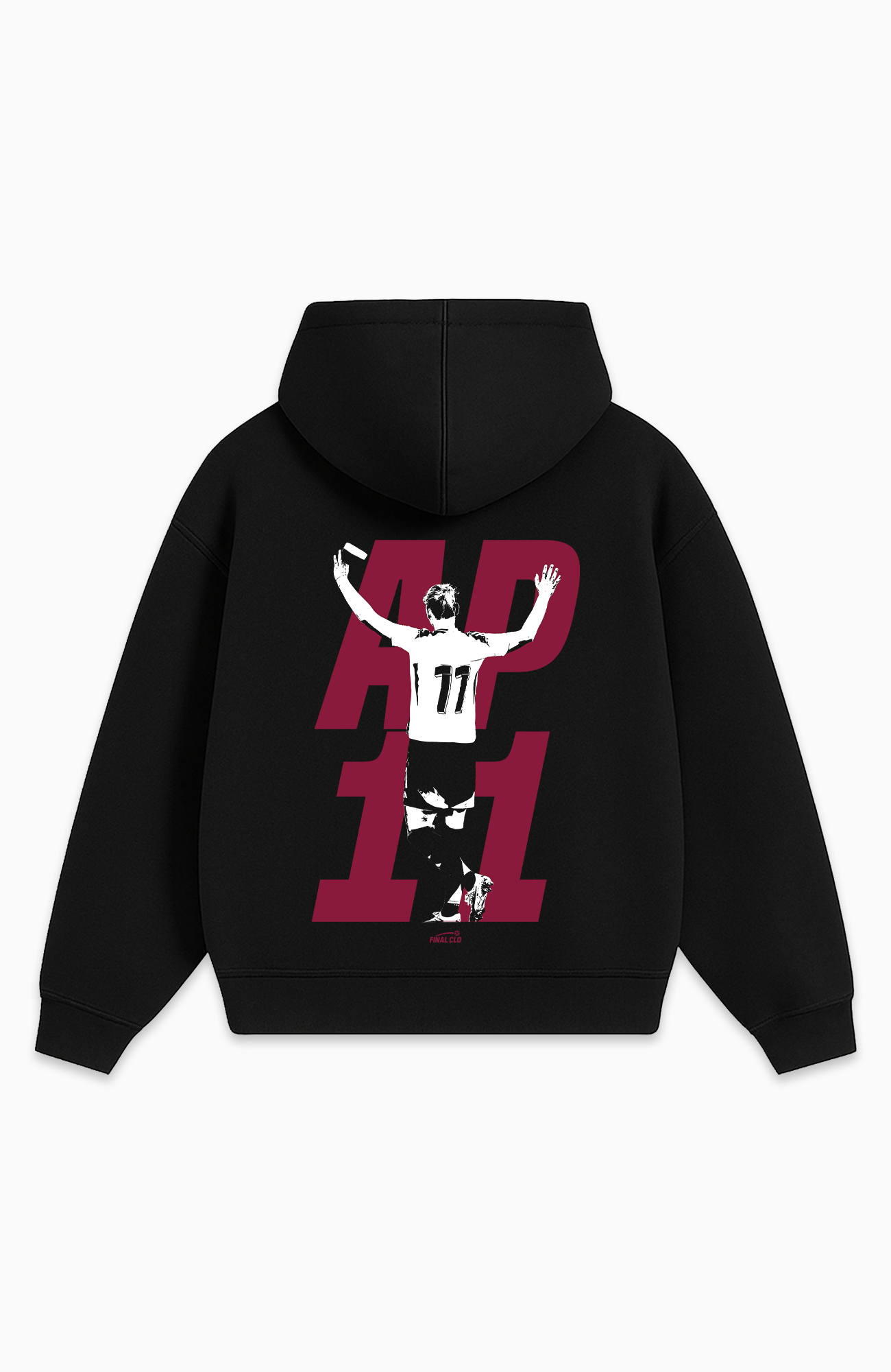 AP 11 WOMANS FOOTBALL MERCH OVERSIZED HOODIE