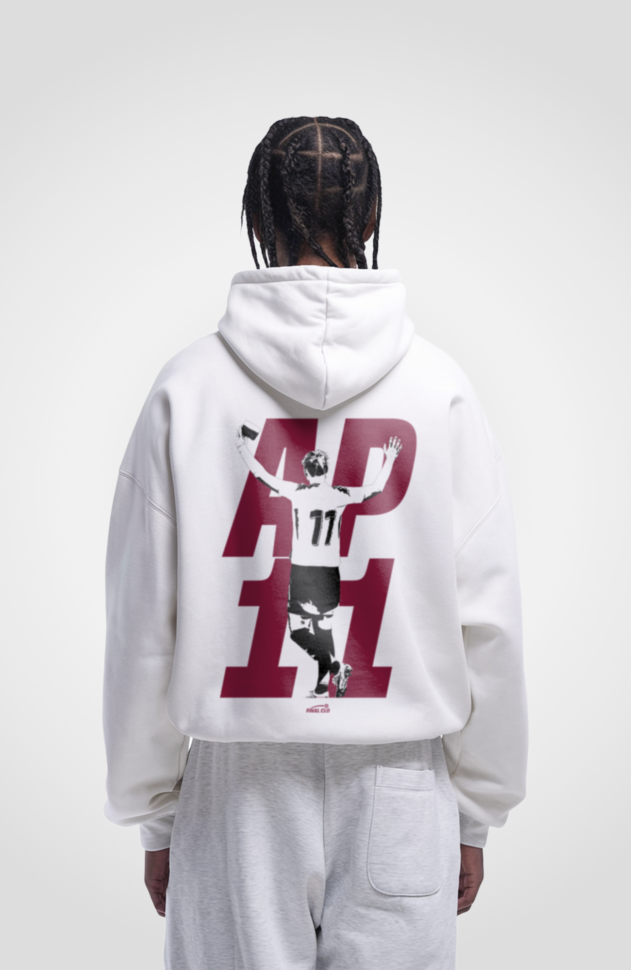 AP 11 WOMANS FOOTBALL MERCH OVERSIZED HOODIE