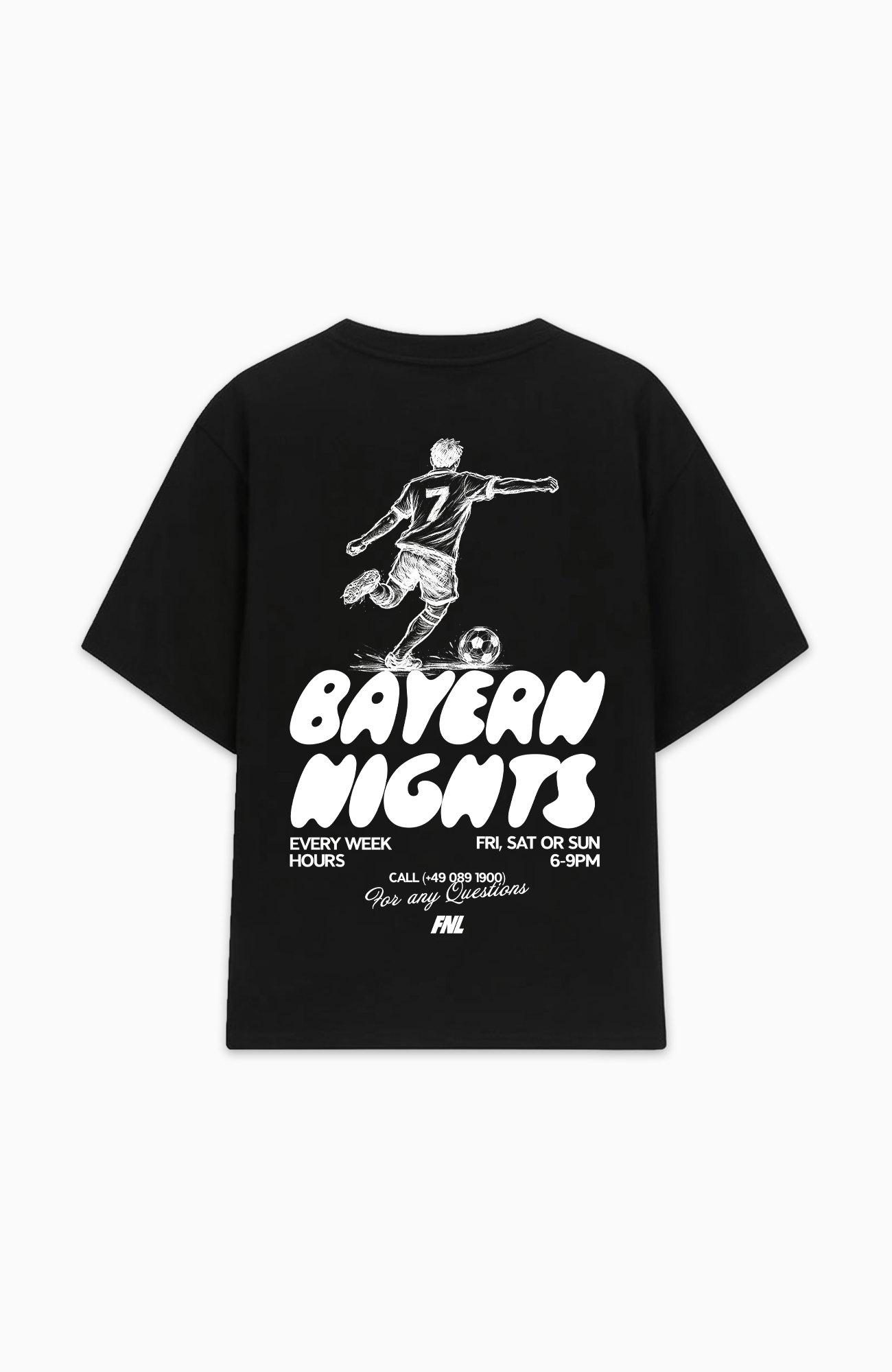 BAYERN NIGHTS OVERSIZED SHIRT