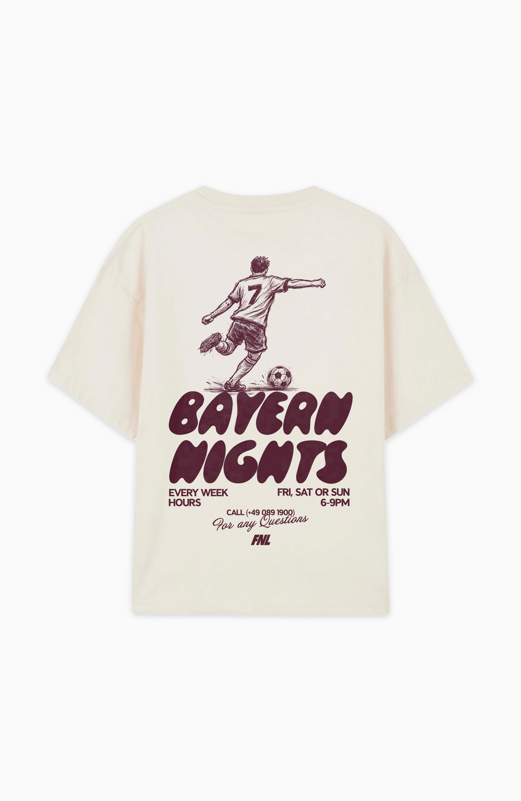 BAYERN NIGHTS OVERSIZED SHIRT