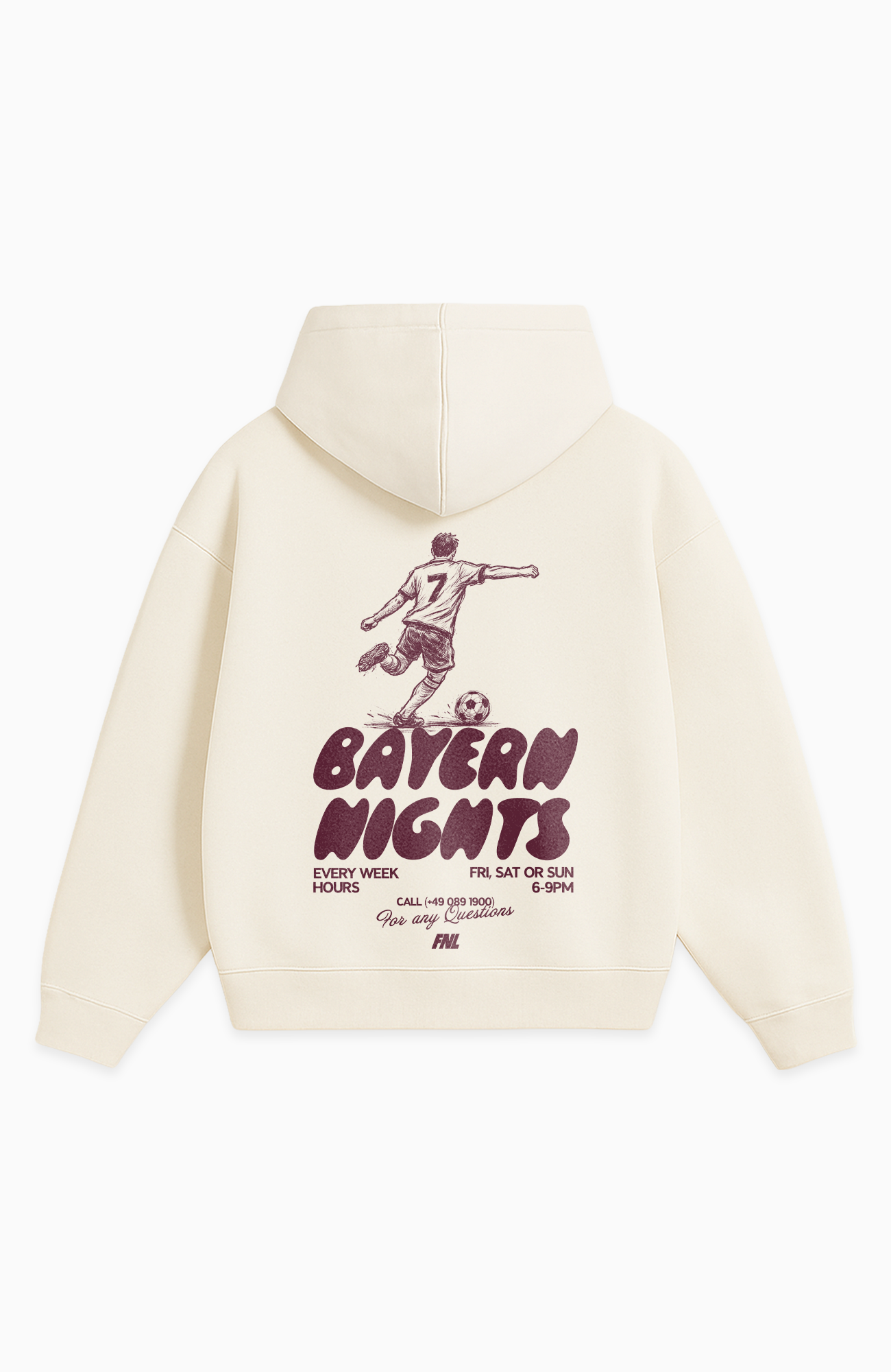 BAYERN NIGHTS OVERSIZED HOODIE
