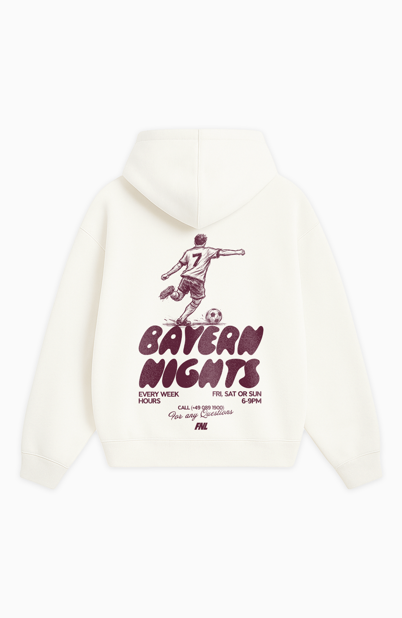 BAYERN NIGHTS OVERSIZED HOODIE