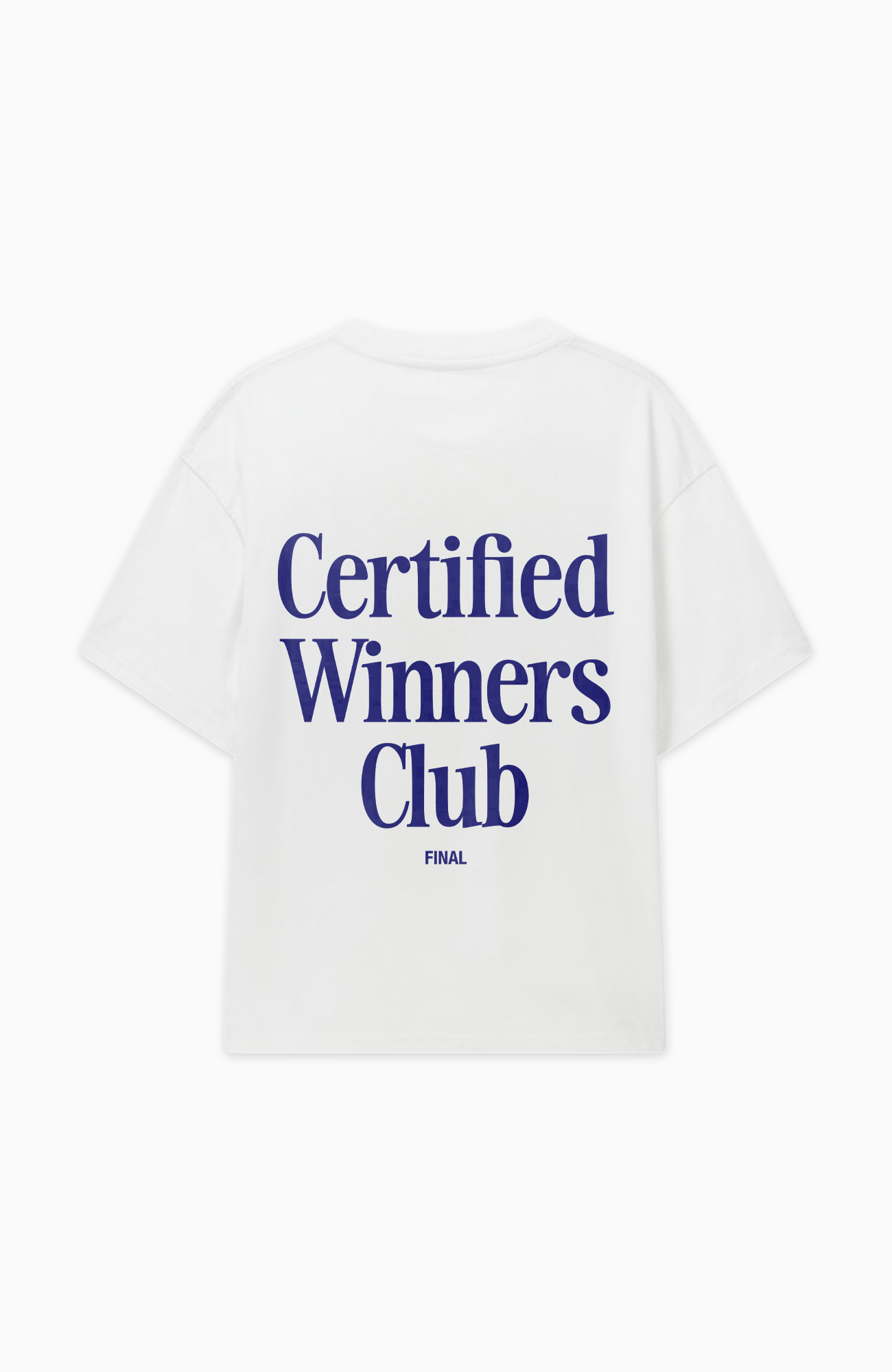 CERTIFIED WINNERS CLUB OVERSIZED SHIRT