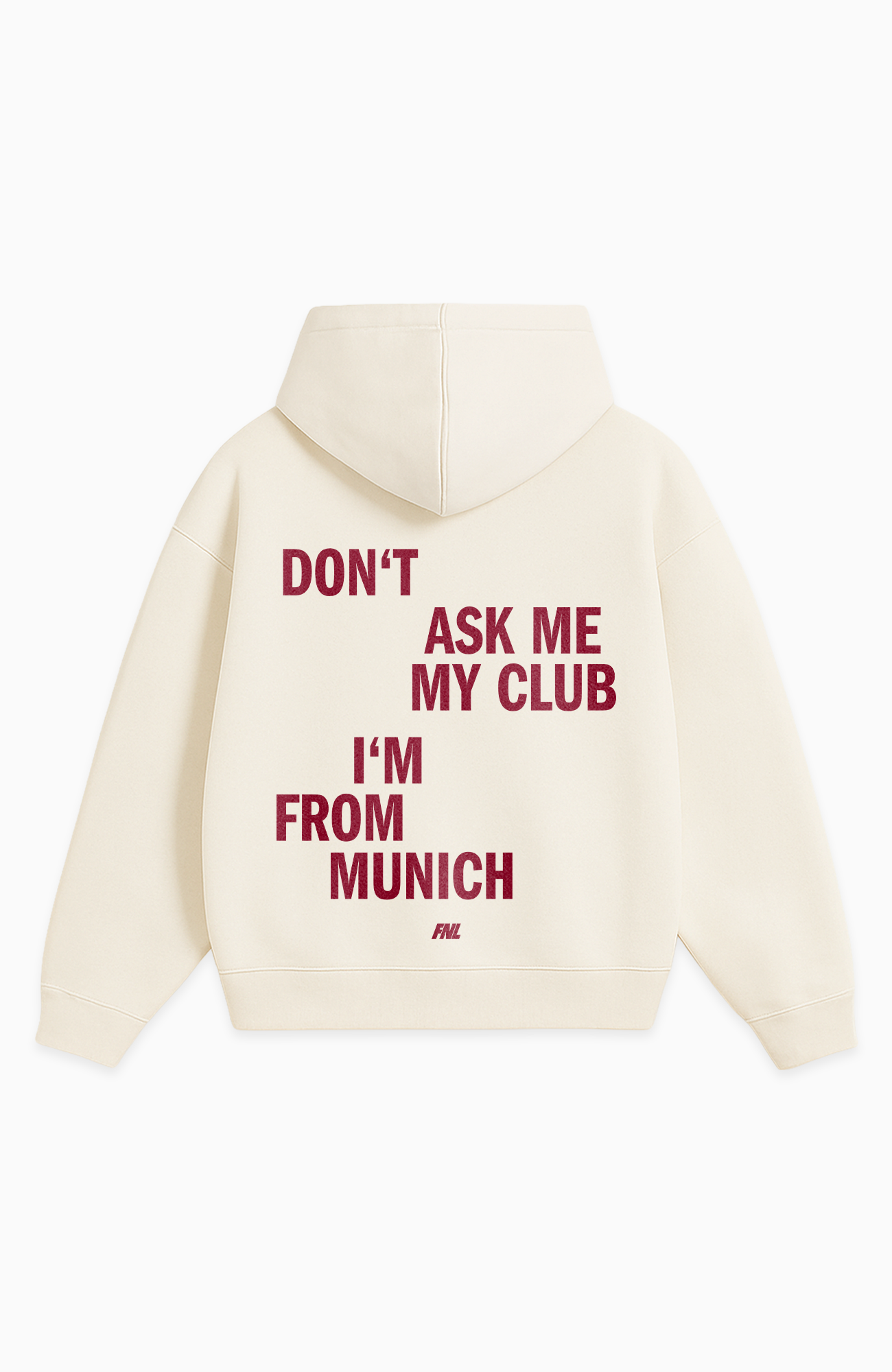 DON'T ASK MY CLUB OVERSIZED HOODIE