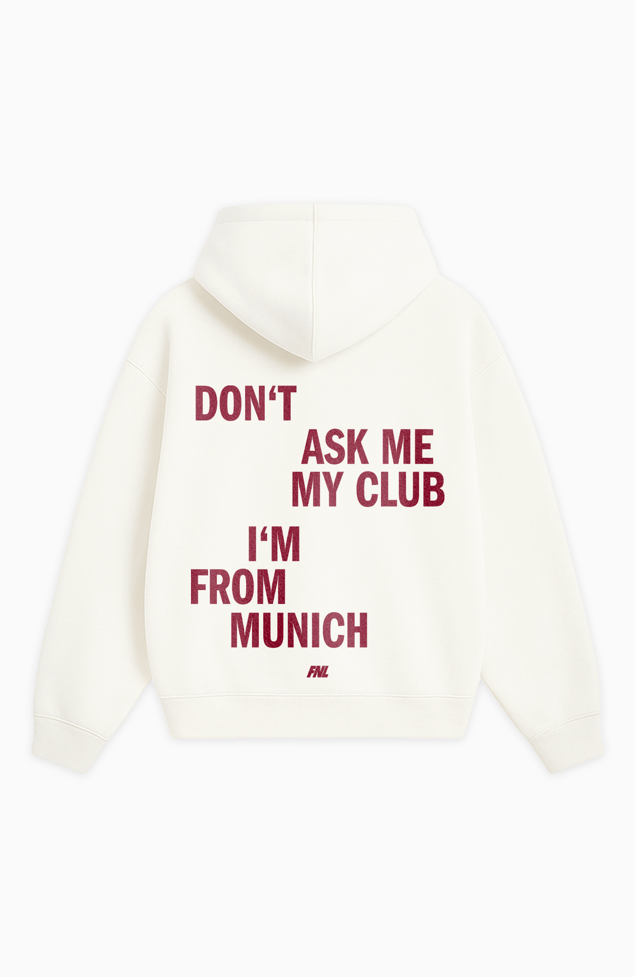 DON'T ASK MY CLUB OVERSIZED HOODIE