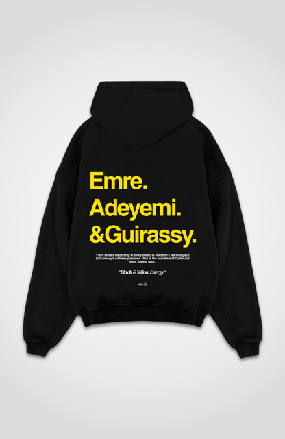 EMRE ADEYEMI GUIRASSY OVERSIZED HOODIE