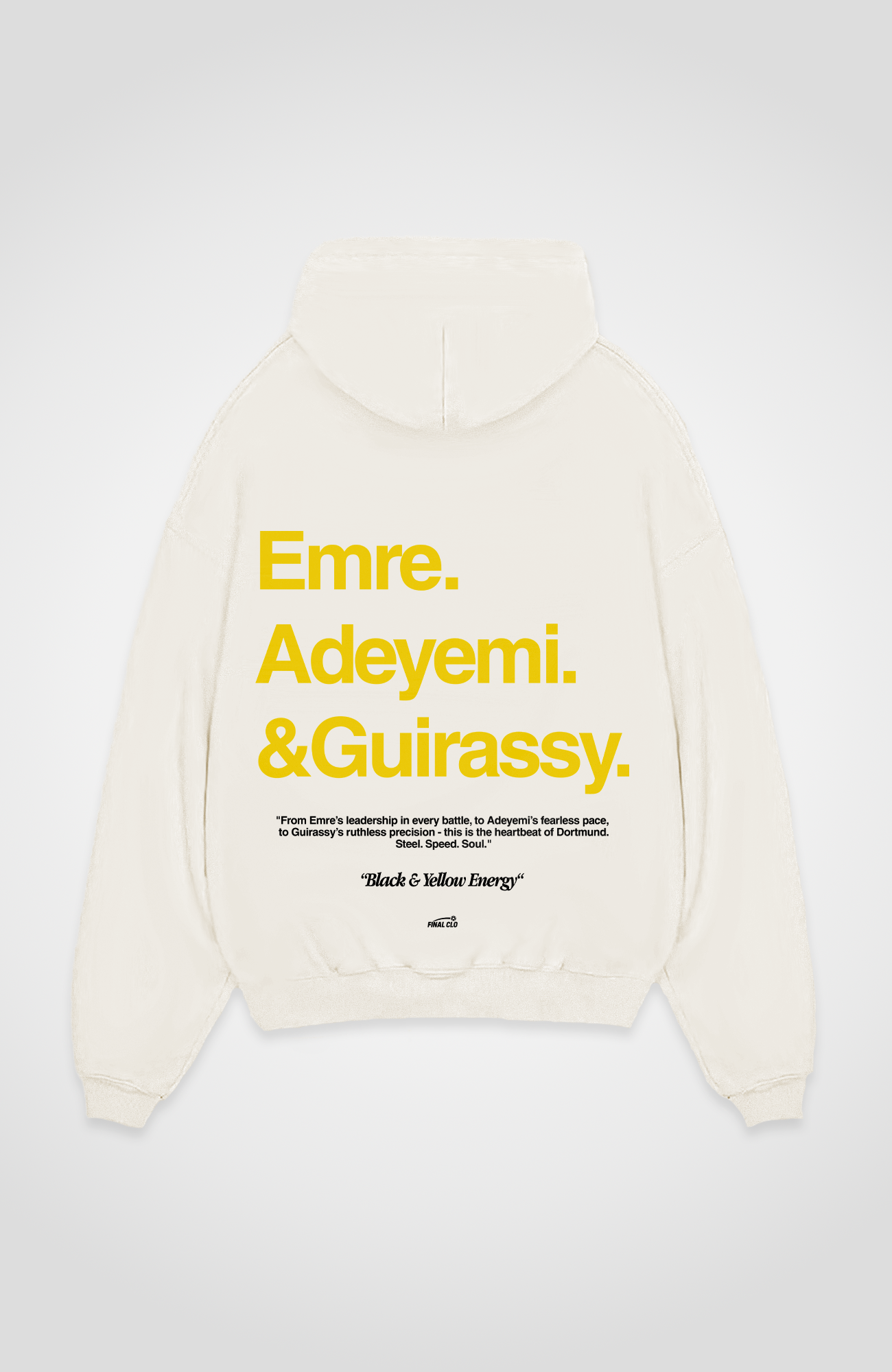EMRE ADEYEMI GUIRASSY OVERSIZED HOODIE