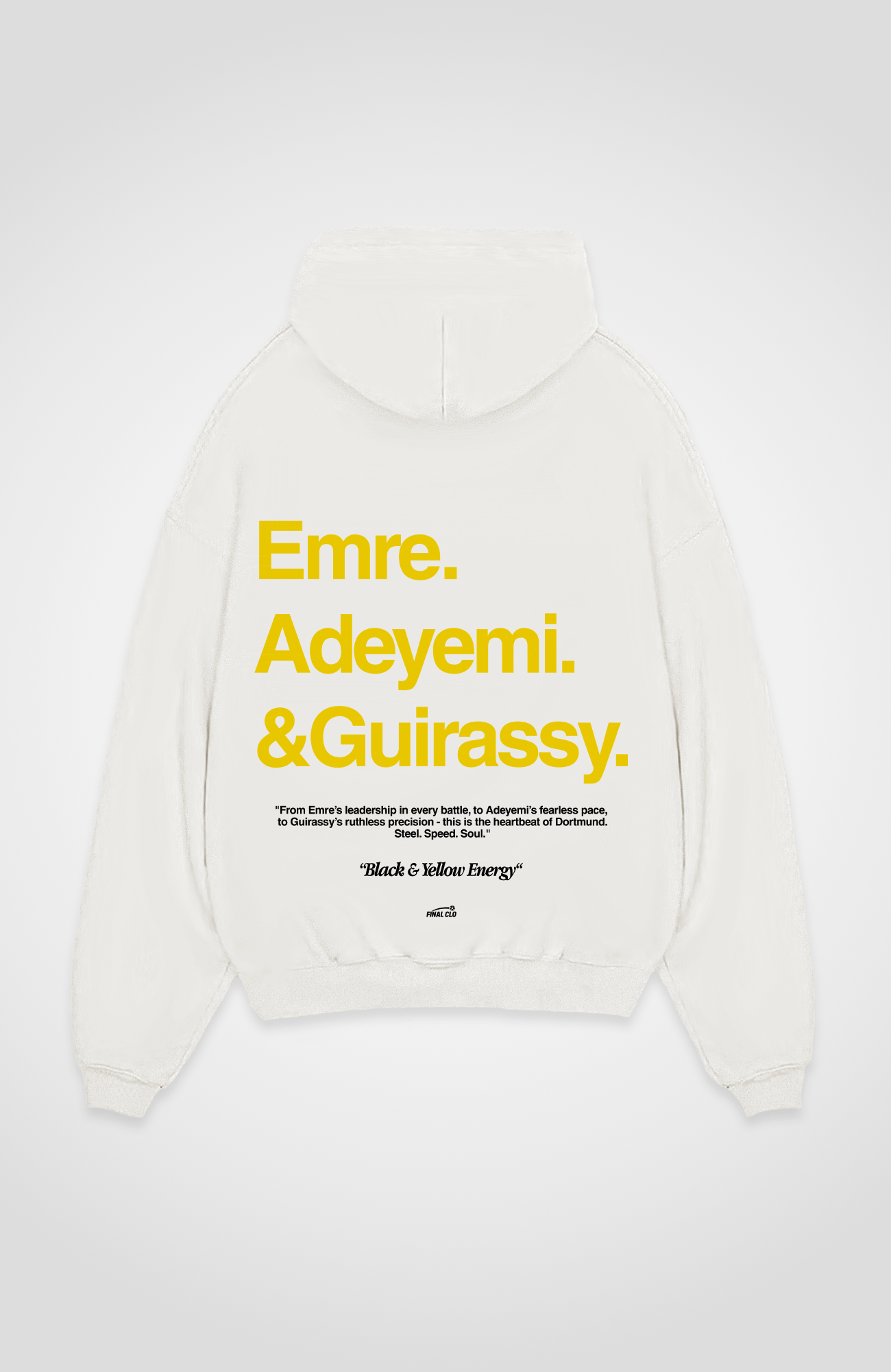 EMRE ADEYEMI GUIRASSY OVERSIZED HOODIE