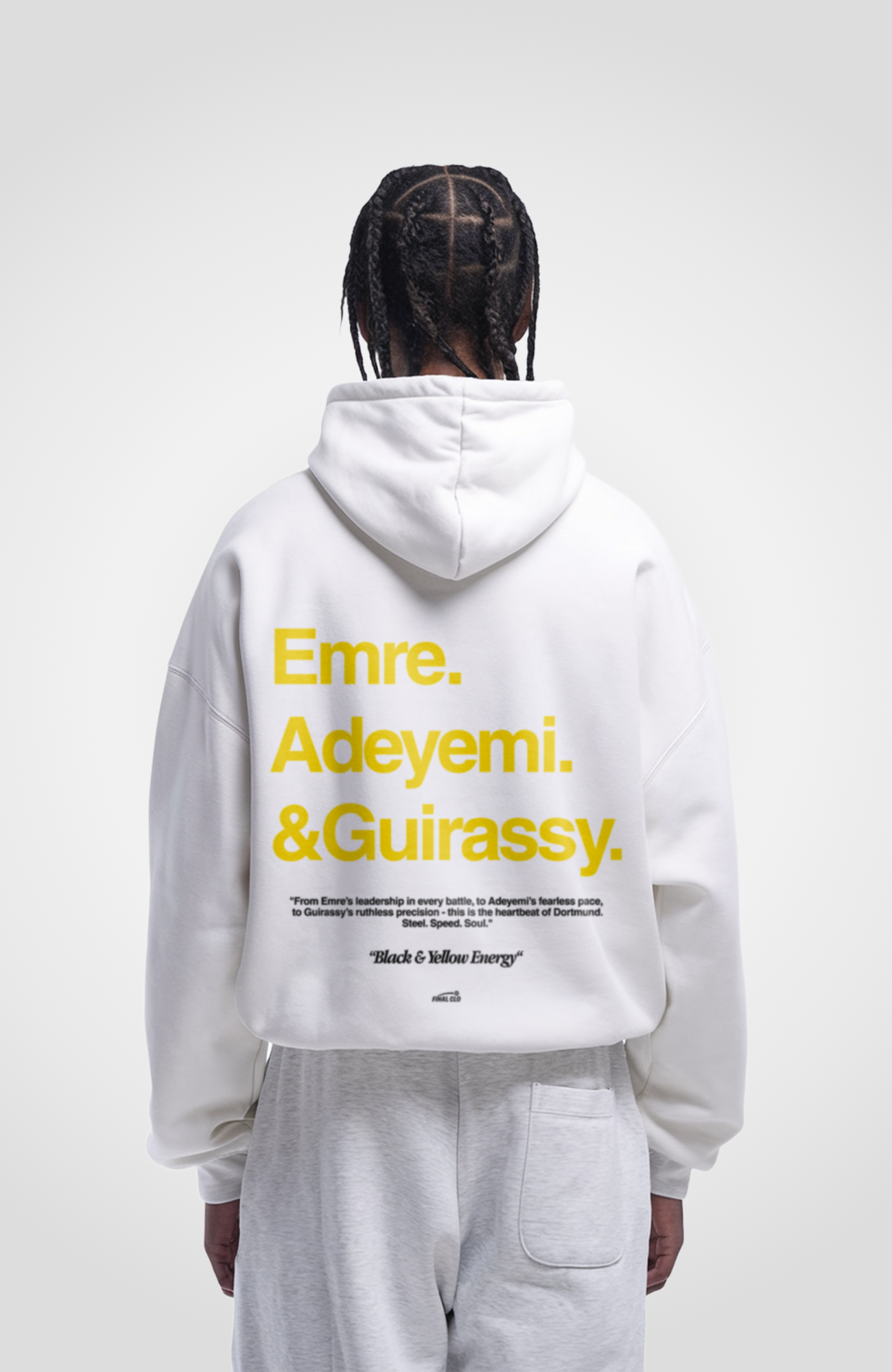 EMRE ADEYEMI GUIRASSY OVERSIZED HOODIE