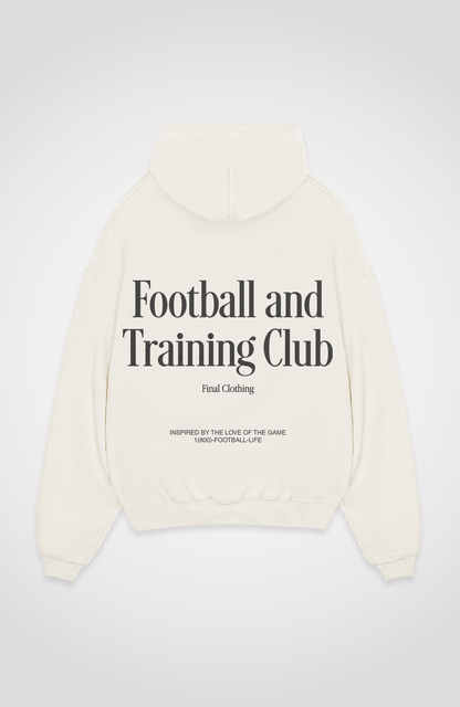 FOOTBALL AND TRAINING CLUB OVERSIZED HOODIE