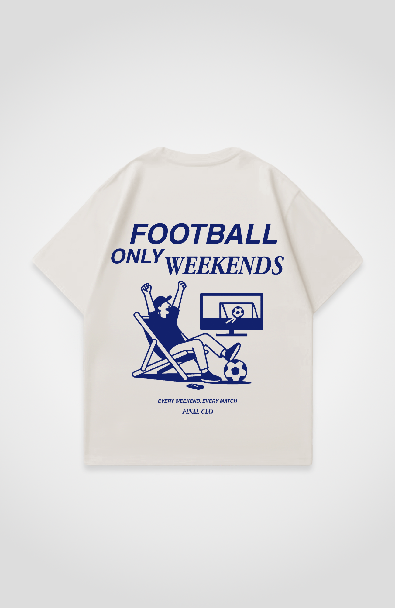 FOOTBALL WEEKENDS OVERSIZED SHIRT