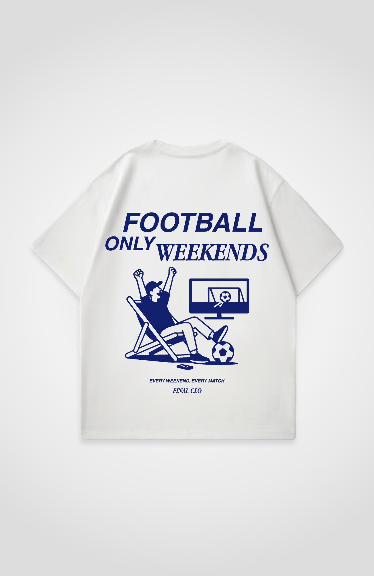 FOOTBALL WEEKENDS OVERSIZED SHIRT