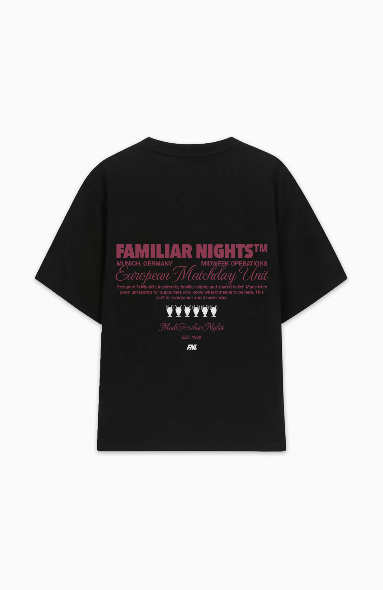 FAMILIAR NIGHTS OVERSIZED SHIRT