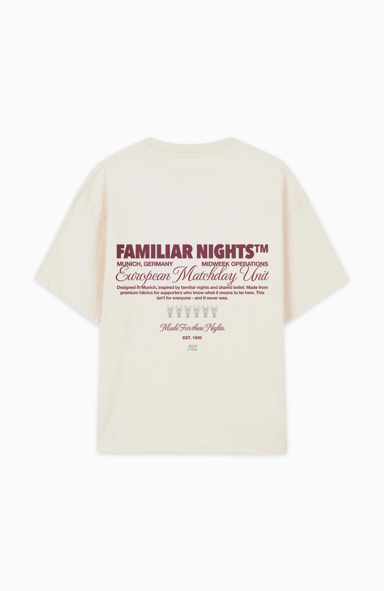 FAMILIAR NIGHTS OVERSIZED SHIRT