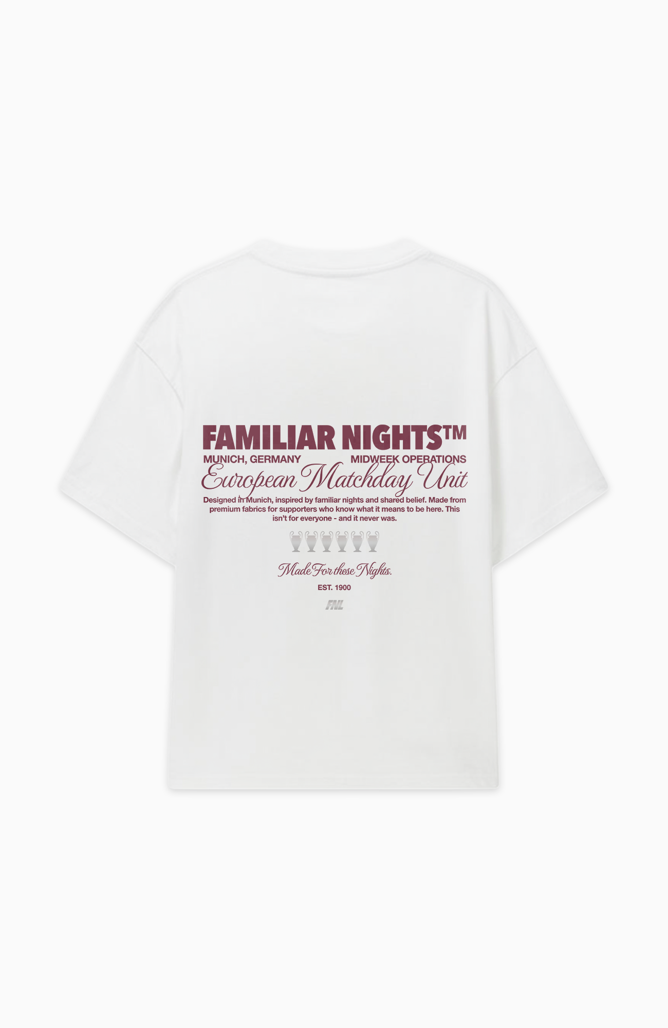 FAMILIAR NIGHTS OVERSIZED SHIRT