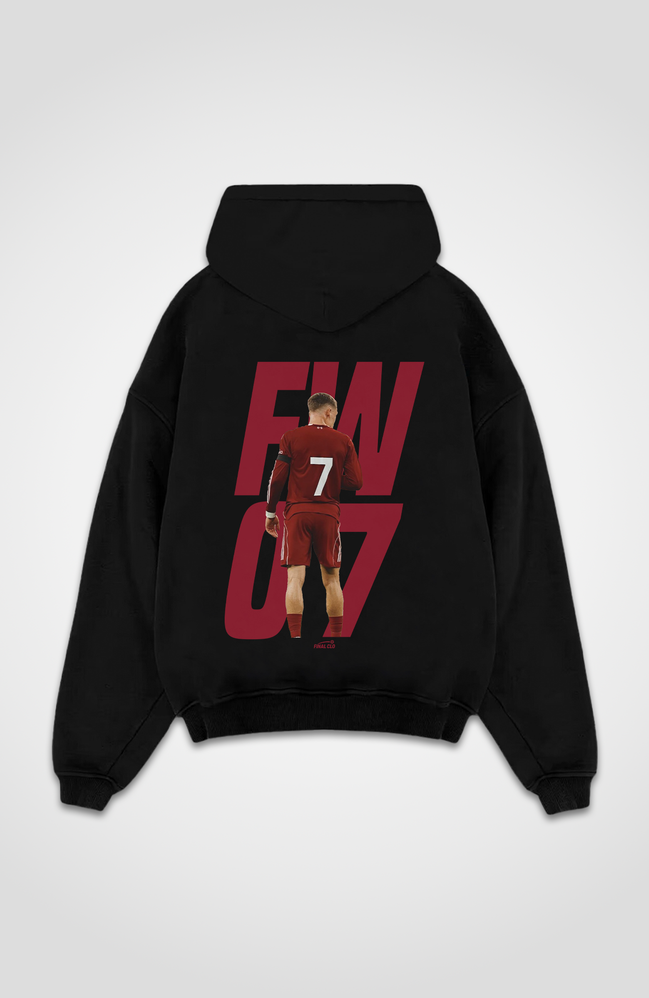 FW 07 FOOTBALL MERCH OVERSIZED HOODIE