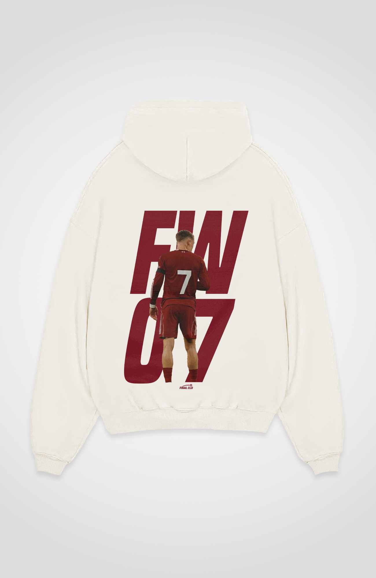 FW 07 FOOTBALL MERCH OVERSIZED HOODIE