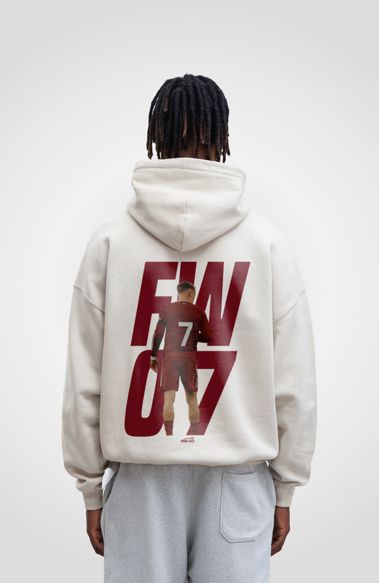 FW 07 FOOTBALL MERCH OVERSIZED HOODIE