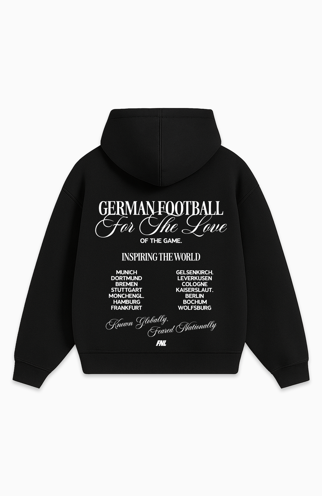 GERMAN FOOTBALL HERITAGE OVERSIZED HOODIE