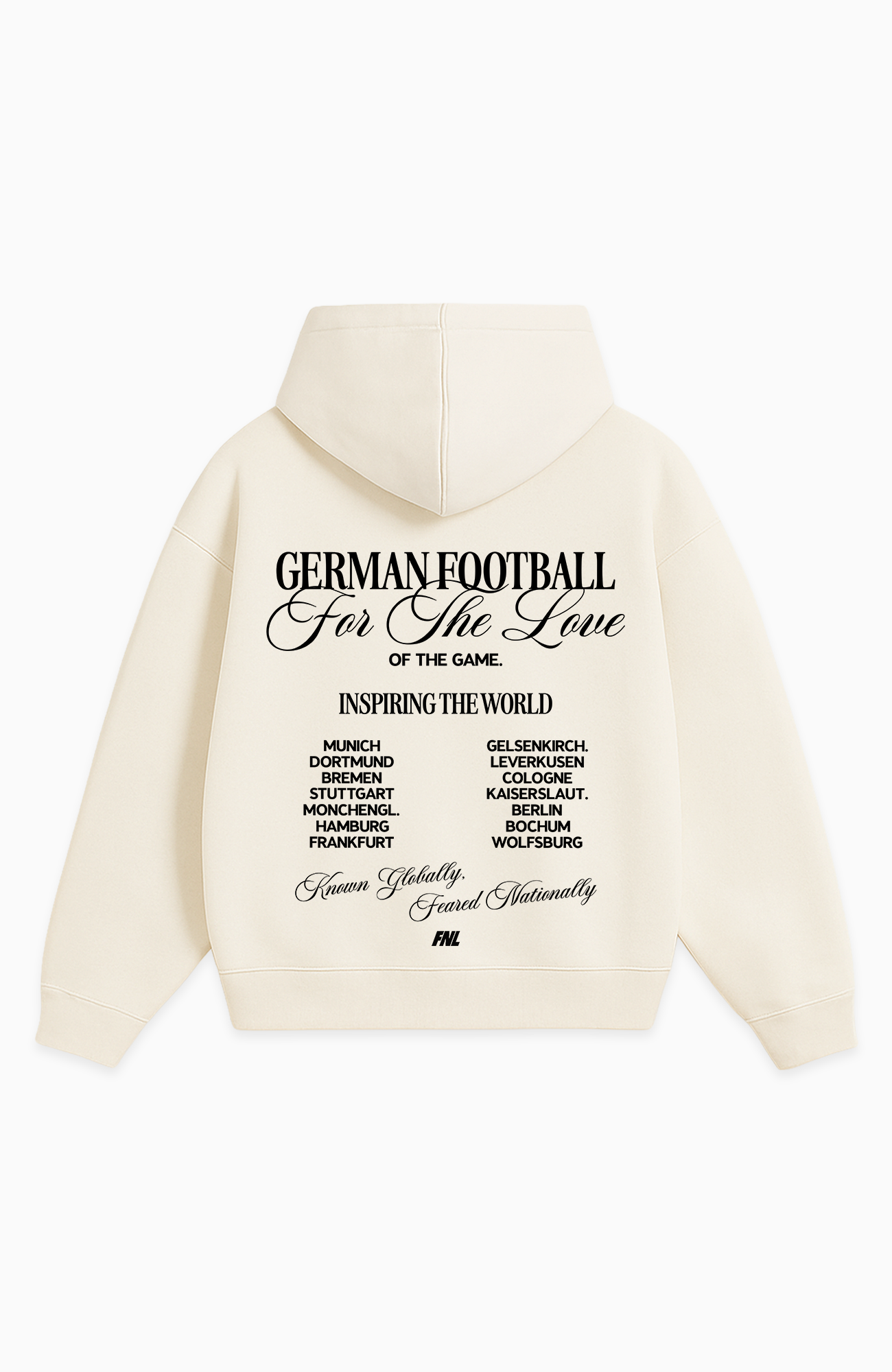 GERMAN FOOTBALL HERITAGE OVERSIZED HOODIE