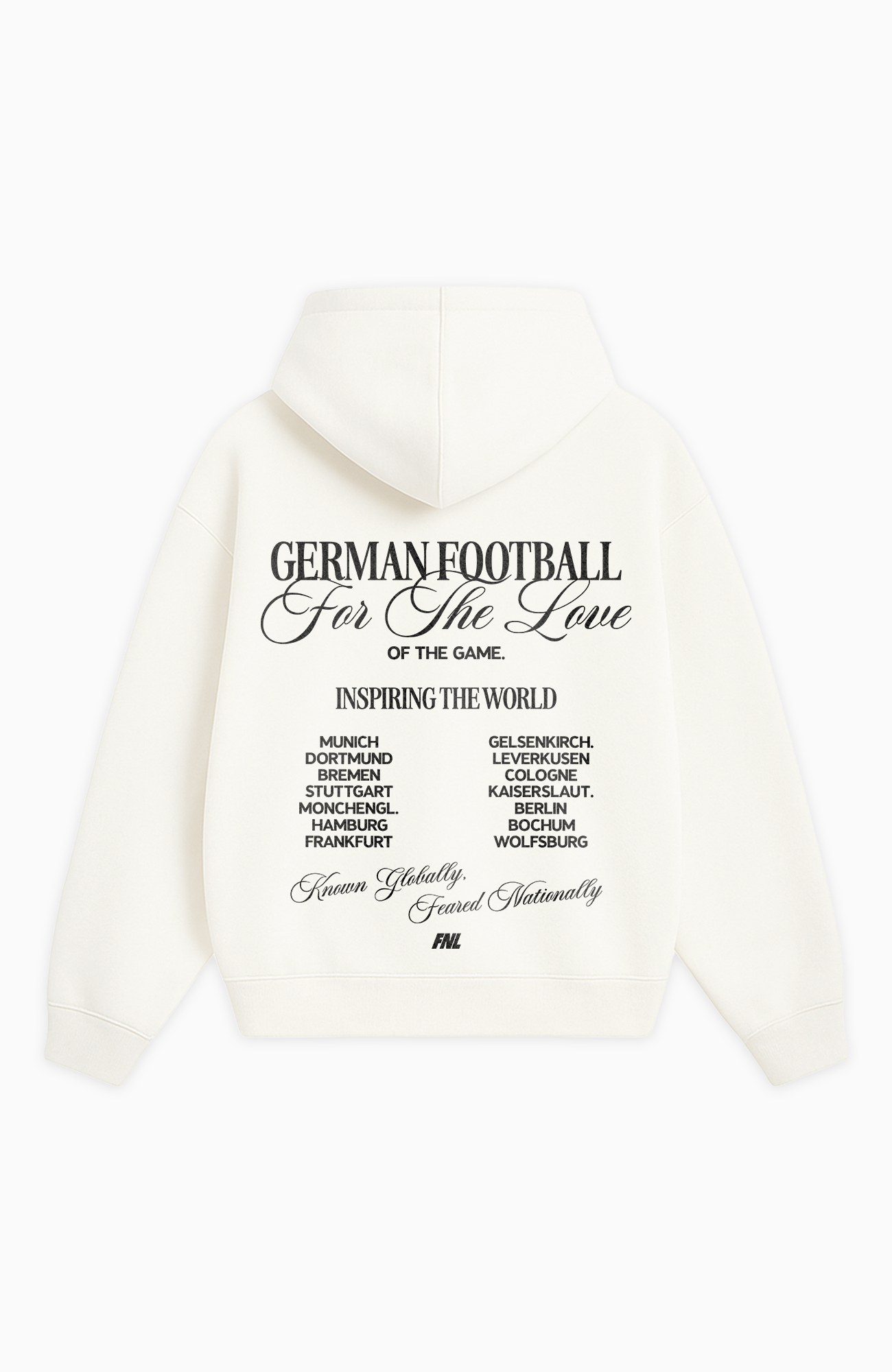 GERMAN FOOTBALL HERITAGE OVERSIZED HOODIE