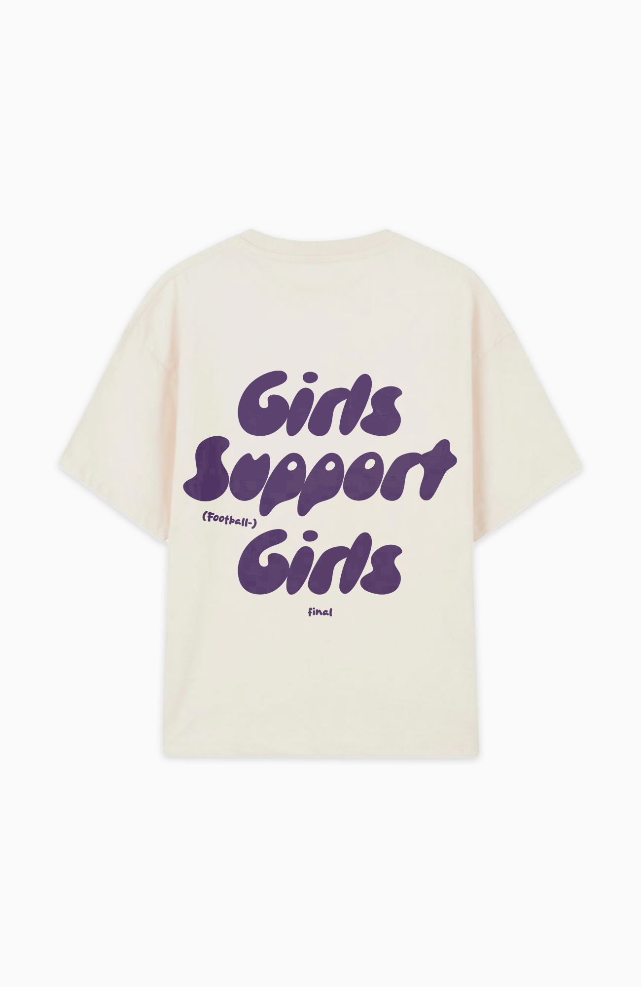 GIRLS SUPPORT GIRLS OVERSIZED SHIRT