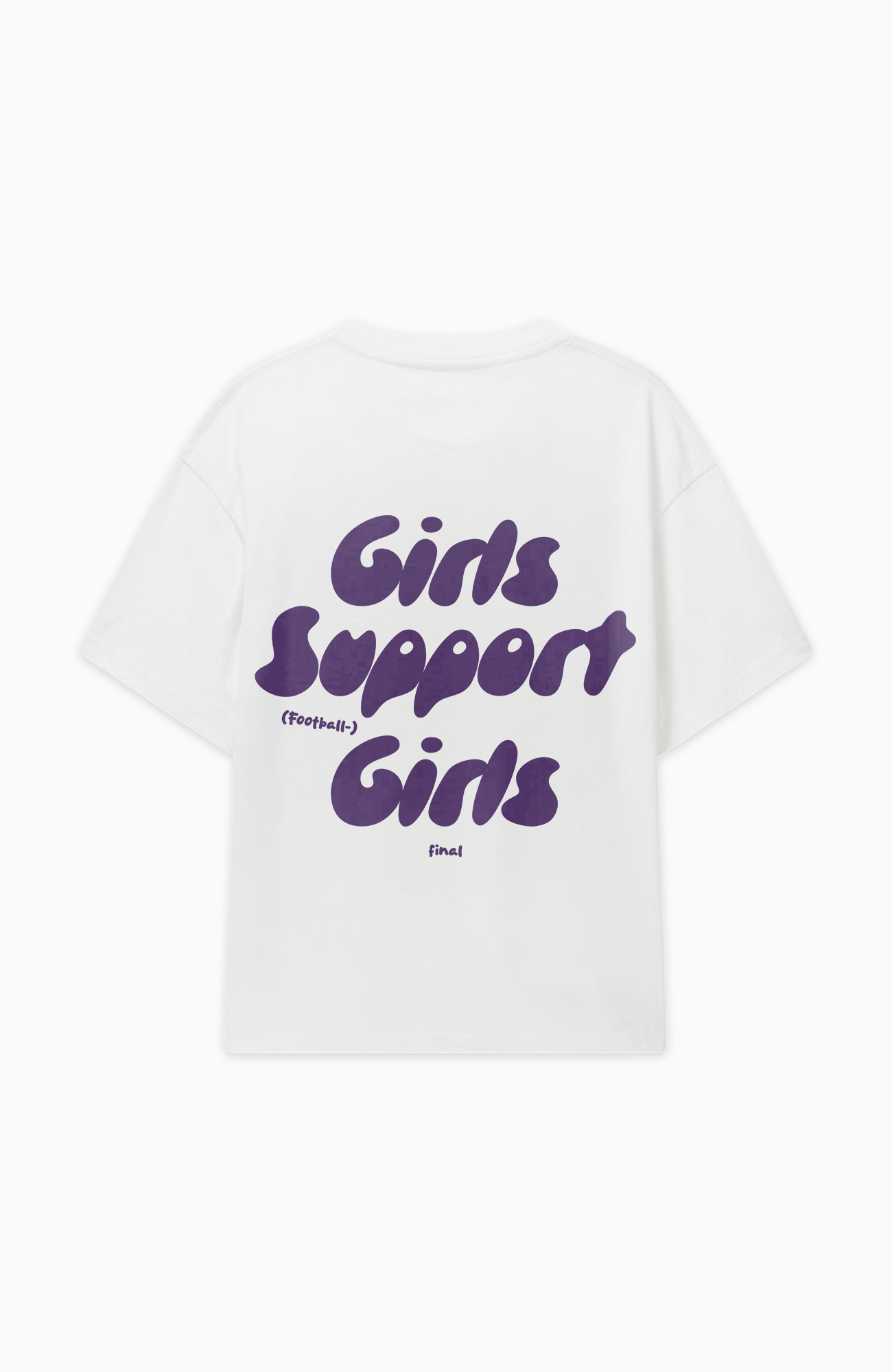 GIRLS SUPPORT GIRLS OVERSIZED SHIRT