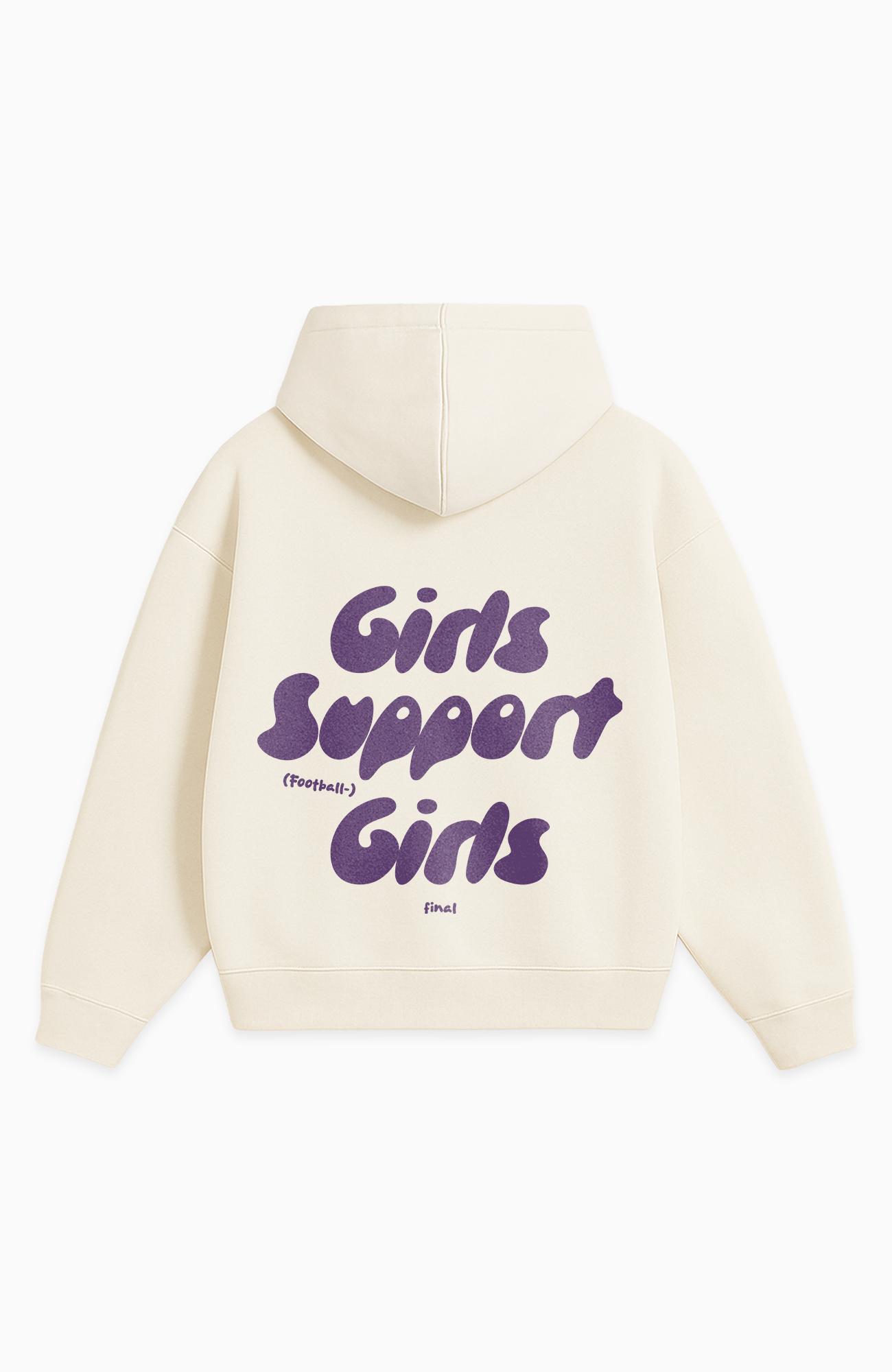 GIRLS SUPPORT GIRLS OVERSIZED HOODIE