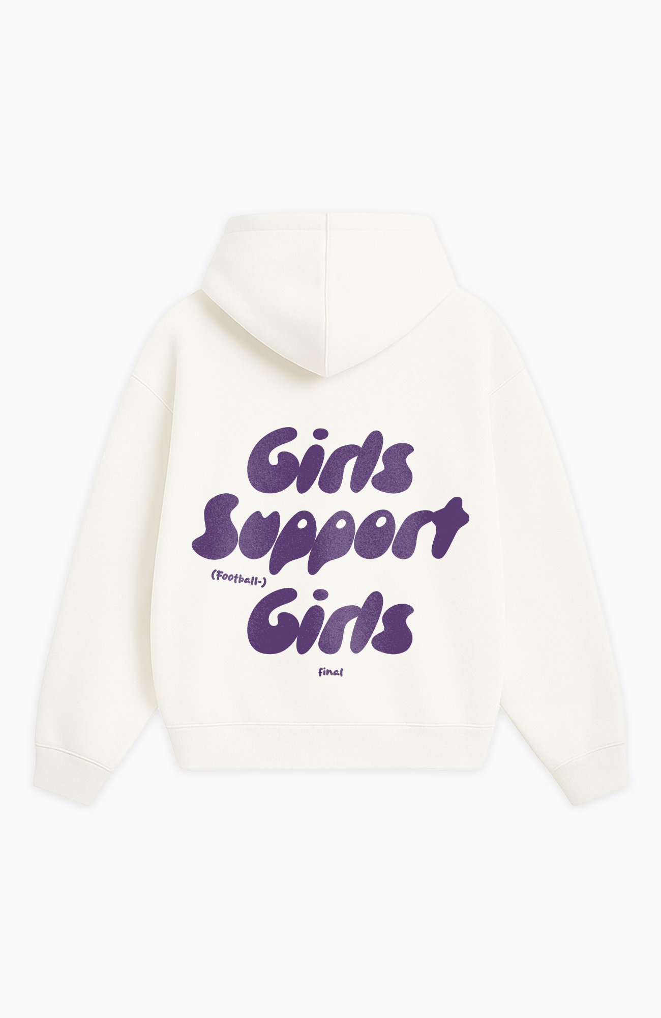 GIRLS SUPPORT GIRLS OVERSIZED HOODIE