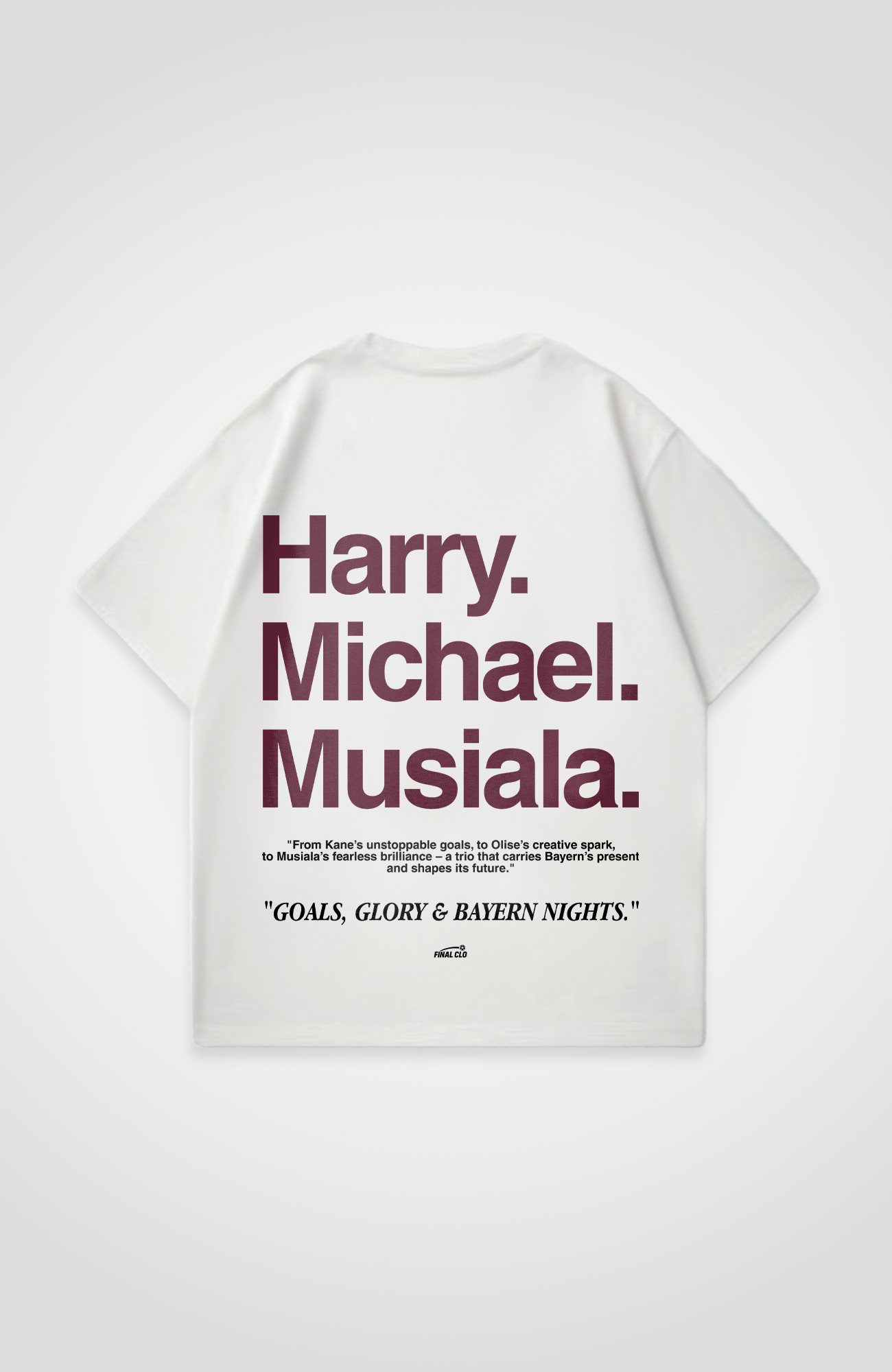 HARRY MICHAEL MUSIALA OVERSIZED SHIRT