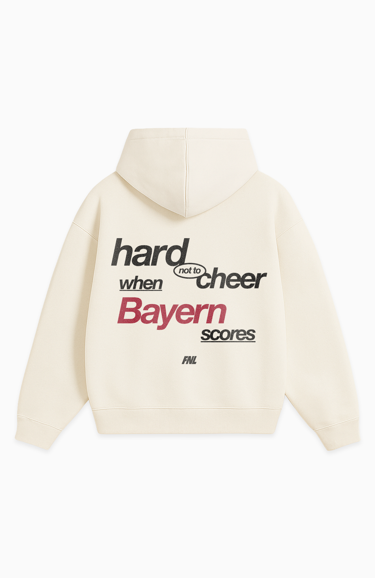 HARD NOT TO CHEER OVERSIZED HOODIE