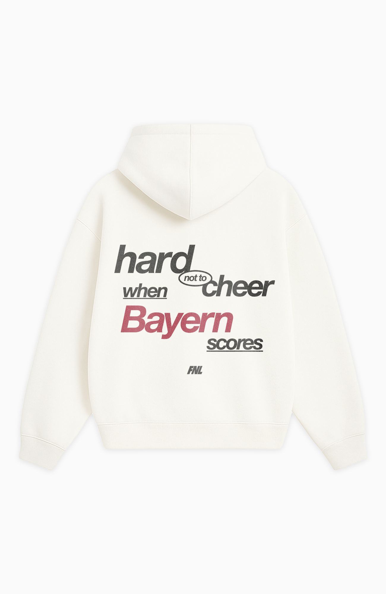 HARD NOT TO CHEER OVERSIZED HOODIE