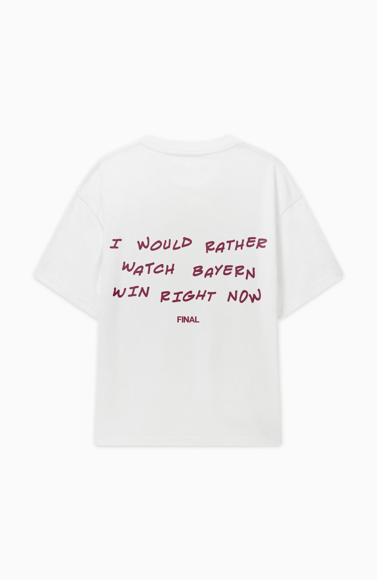 I WOULD RATHER OVERSIZED SHIRT