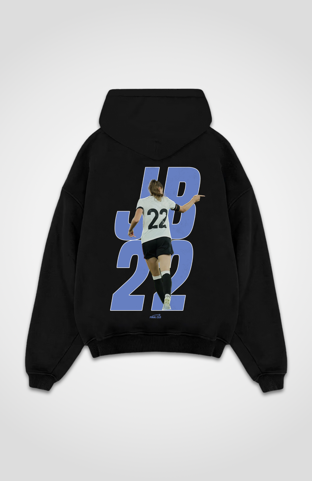 JB 22 FUSSBALL MERCH OVERSIZED HOODIE