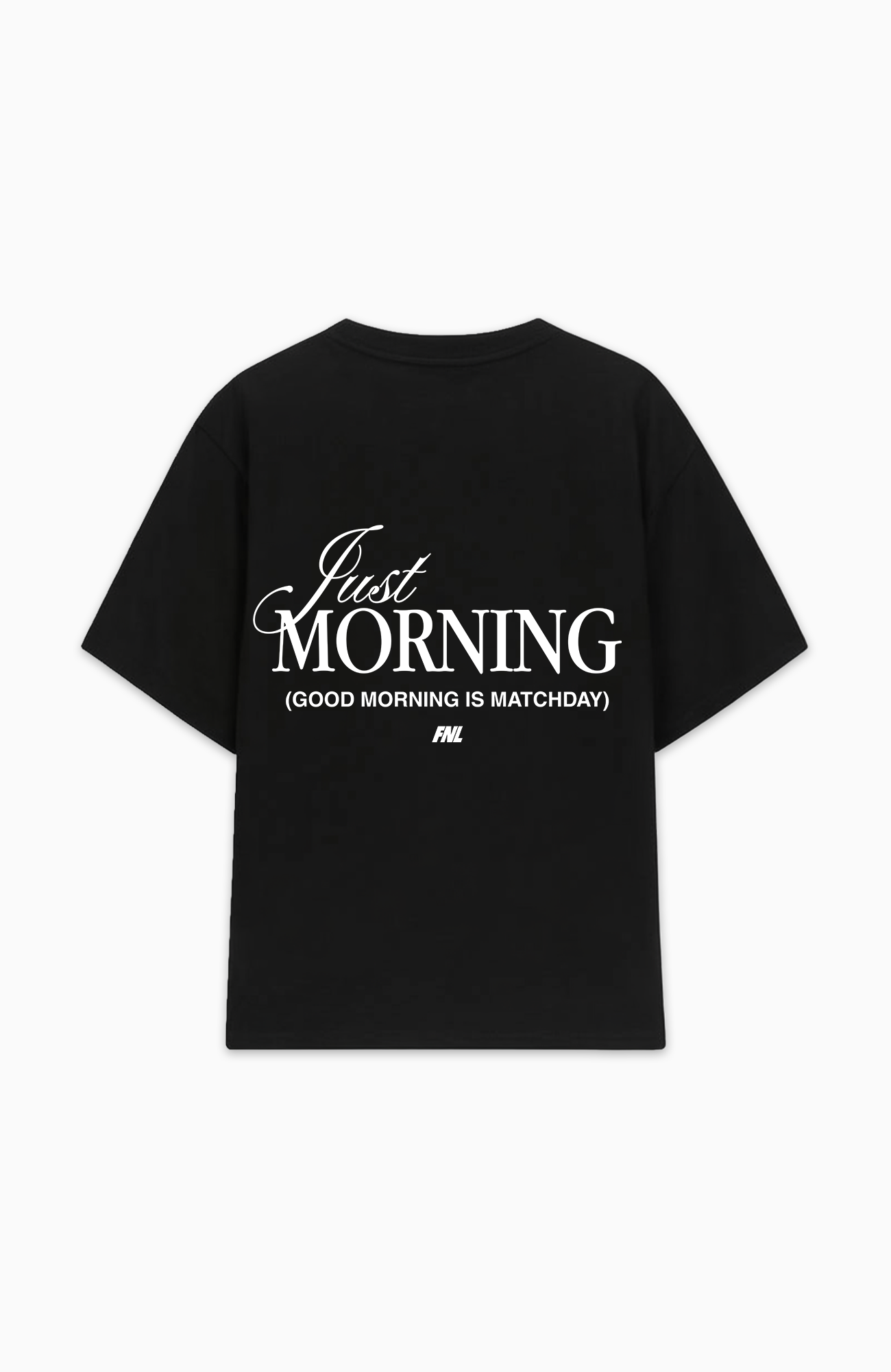 JUST MORNING OVERSIZED SHIRT