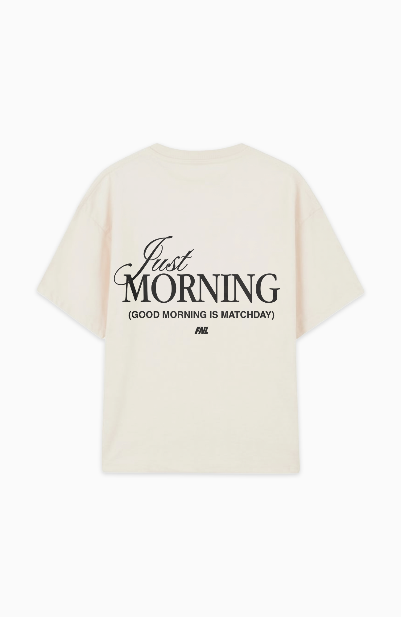 JUST MORNING OVERSIZED SHIRT
