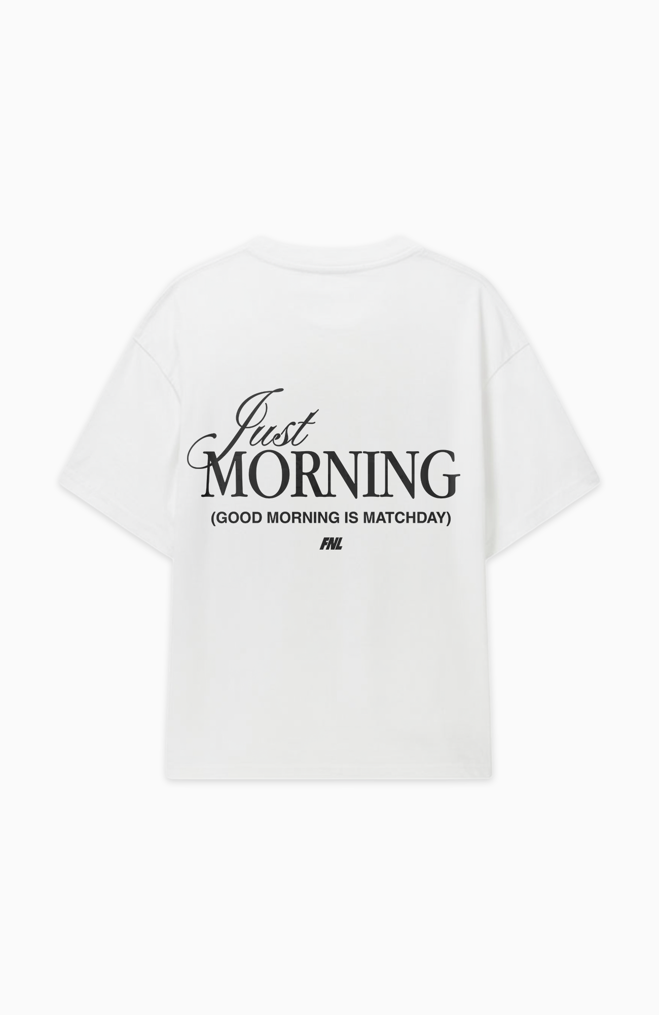JUST MORNING OVERSIZED SHIRT